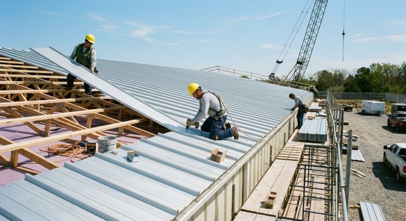 Aluminum Roof Installation in Cape May Court House, NJ