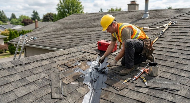 Asphalt Roof Leak Repair in Cape May County, NJ