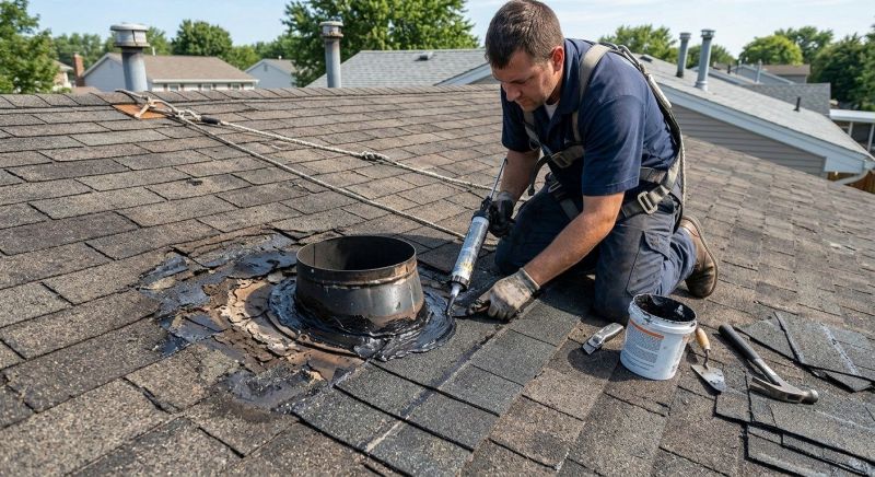 Asphalt Roof Leak Repair in Stone Harbor, NJ