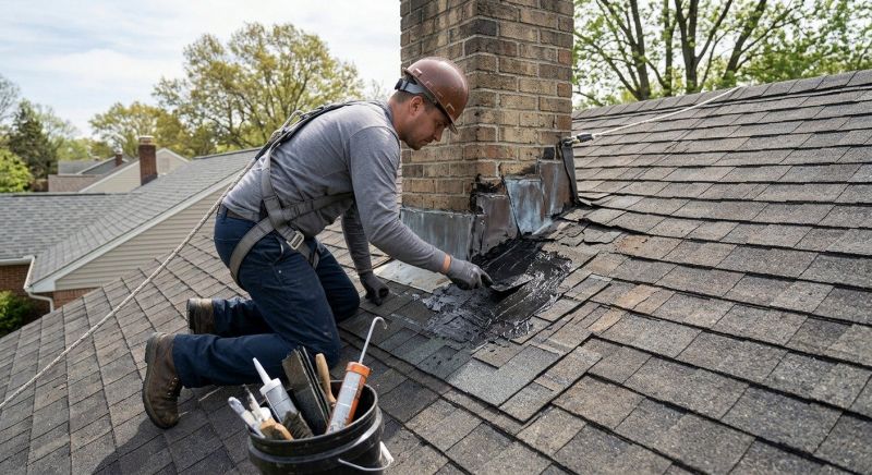 Asphalt Roof Leak Repair in Wildwood, NJ