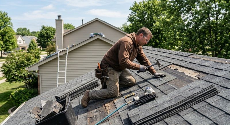 Asphalt Roof Repair in Cape May Court House, NJ