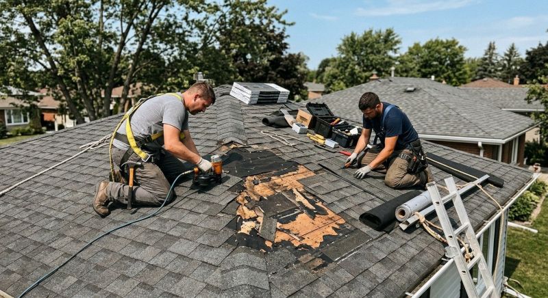 Asphalt Roof Repair in Cape May County, NJ