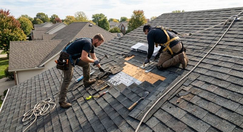 Asphalt Roof Repair in Villas, NJ