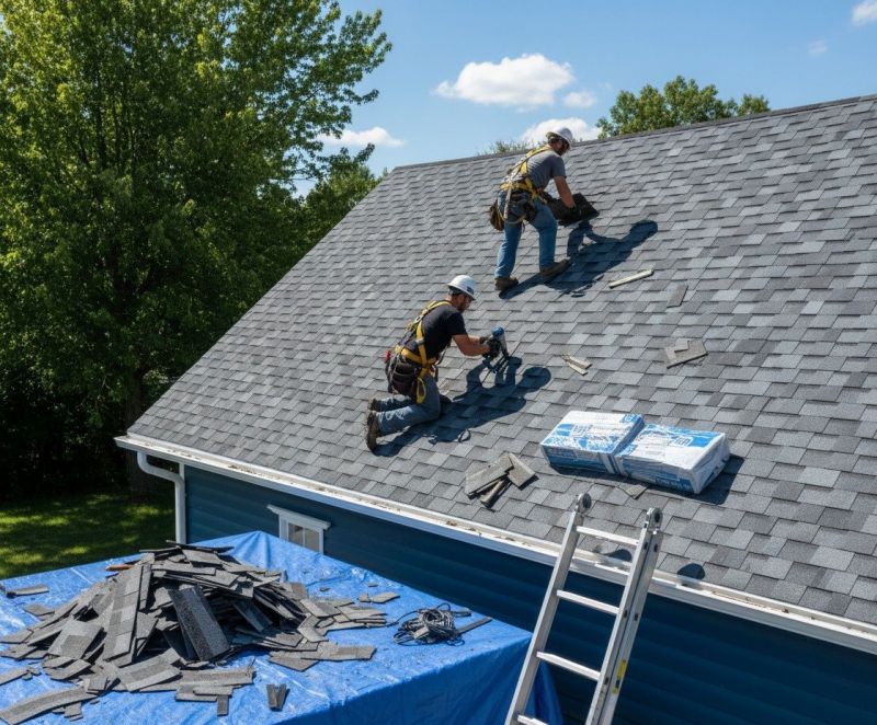 Asphalt Roof Replacement in Cape May County, NJ