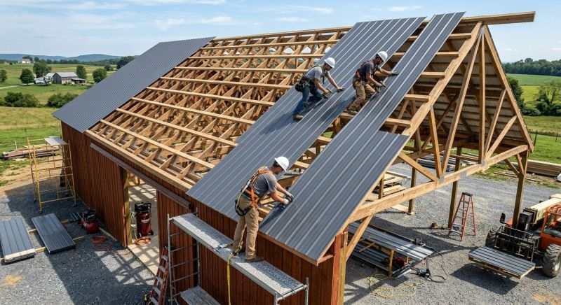 Barn Roof Construction in Cape May County, NJ