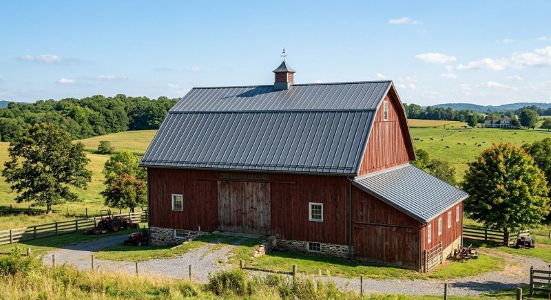 Barn Roof Replacement in Cape May County, NJ