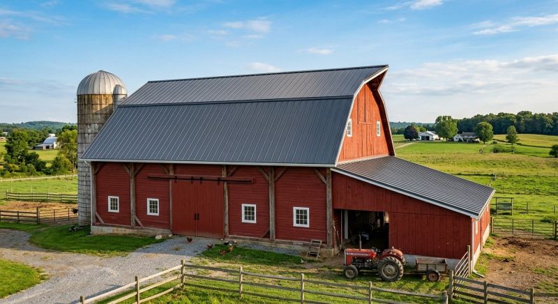 Barn Roof Replacement in Villas, NJ
