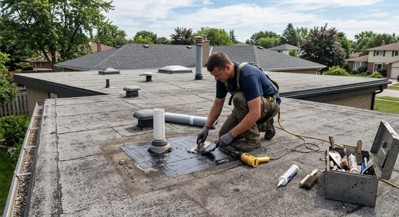 Bitumen Roof Repair in Cape May County, NJ