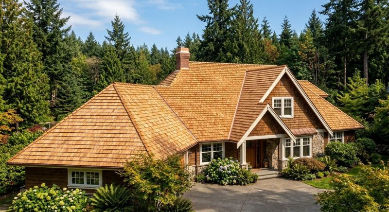 Cedar Roof Construction in Cape May County, NJ