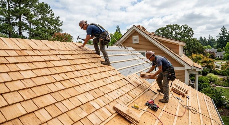 Cedar Roof Construction in Cape May County, NJ