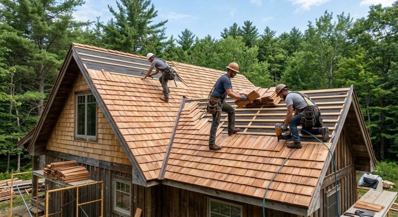 Cedar Roof Installation in Cape May County, NJ