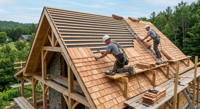 Cedar Roof Installation in Cape May County, NJ