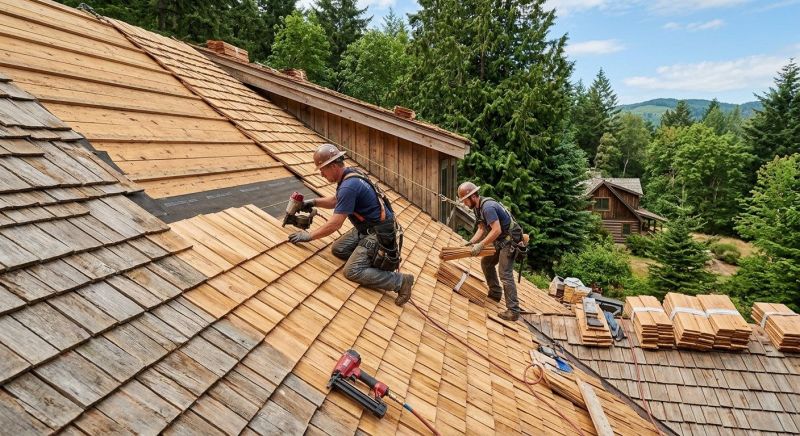 Cedar Roof Installation in Ocean View, NJ
