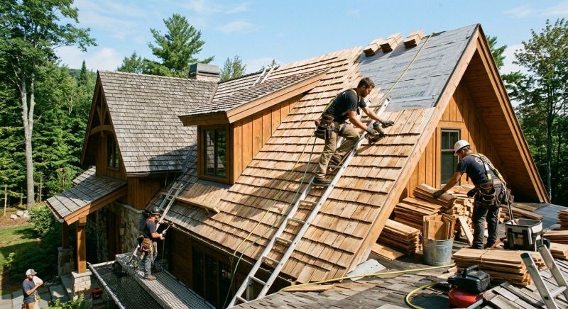 Cedar Shake Roof Replacement in Cape May County, NJ