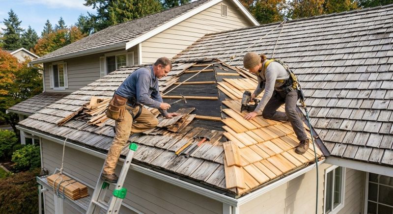 Cedar Shingles Repair in Ocean View, NJ