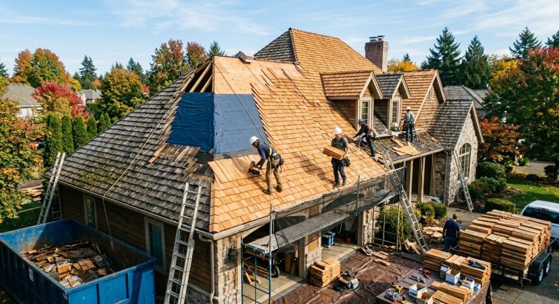 Cedar Shingles Replacement in Cape May, NJ
