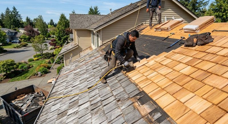 Cedar Shingles Replacement in Cape May County, NJ