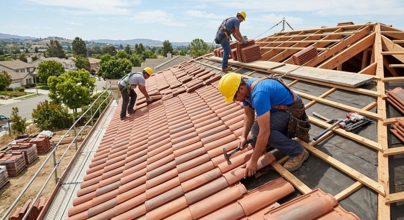 Clay Roof Installation in Port Elizabeth, NJ