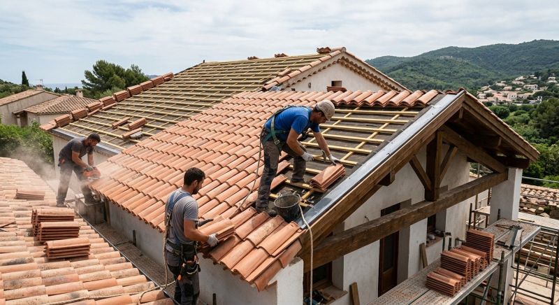 Clay Roof Installation in Port Elizabeth, NJ