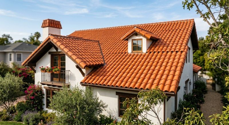Clay Roof Installation in Villas, NJ