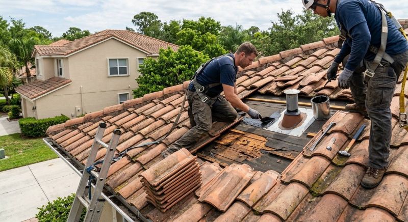 Clay Roof Leak Repair in Cape May County, NJ