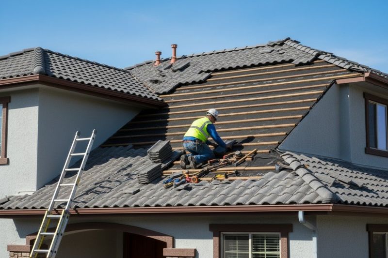 Clay Roof Leak Repair in Cape May County, NJ