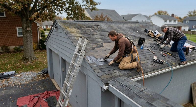 Composite Roof Repair in Cape May County, NJ