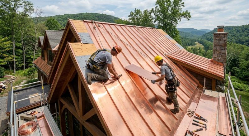 Copper Roof Installation in Cape May County, NJ
