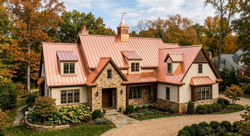 Copper Roof Repair in Cape May County, NJ