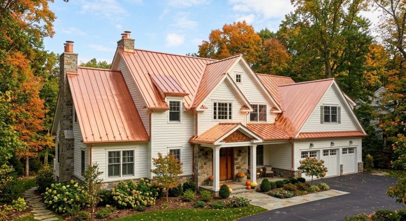 Copper Roof Replacement in Cape May County, NJ