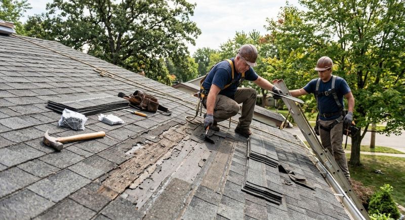 Damaged Roof Repair in Cape May Court House, NJ
