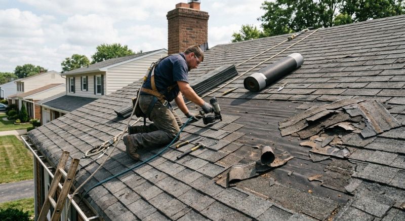 Damaged Roof Repair in Cape May County, NJ