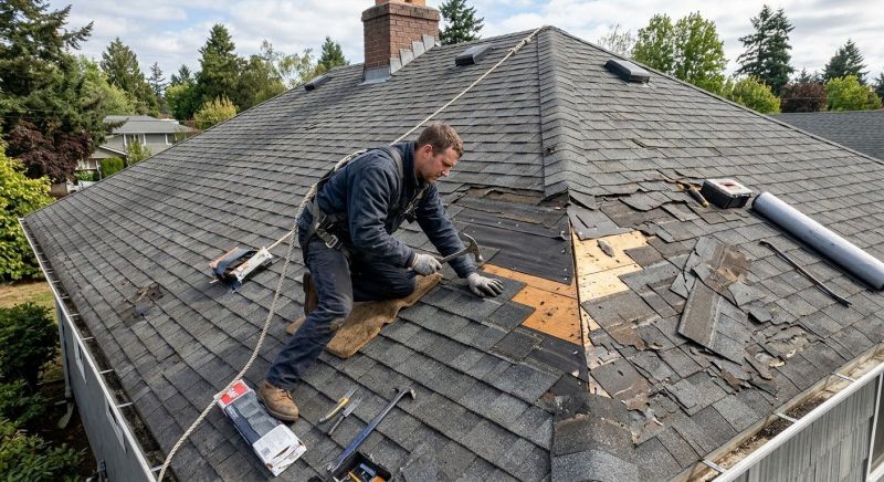 Damaged Roof Repair in Ocean View, NJ