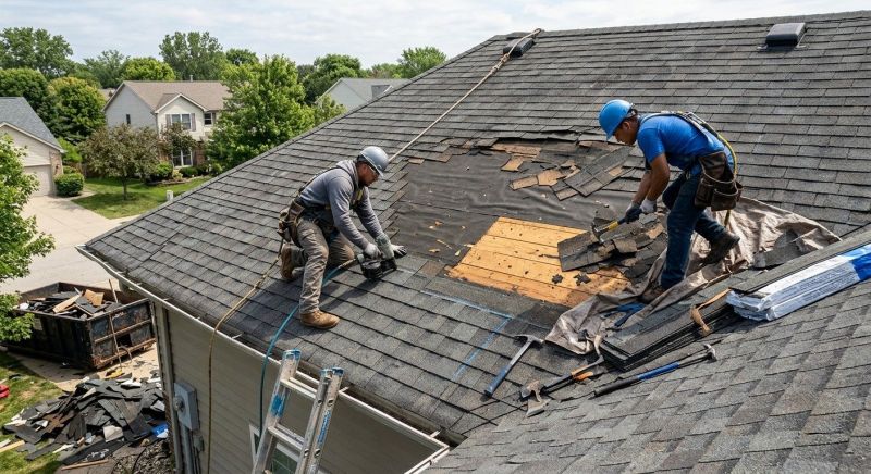 Damaged Roof Repair in Sea Isle City, NJ
