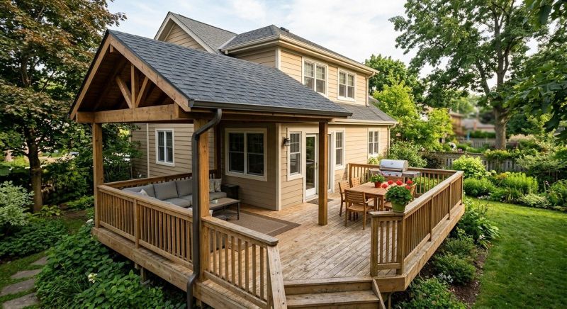 Deck Roof Construction in Cape May County, NJ