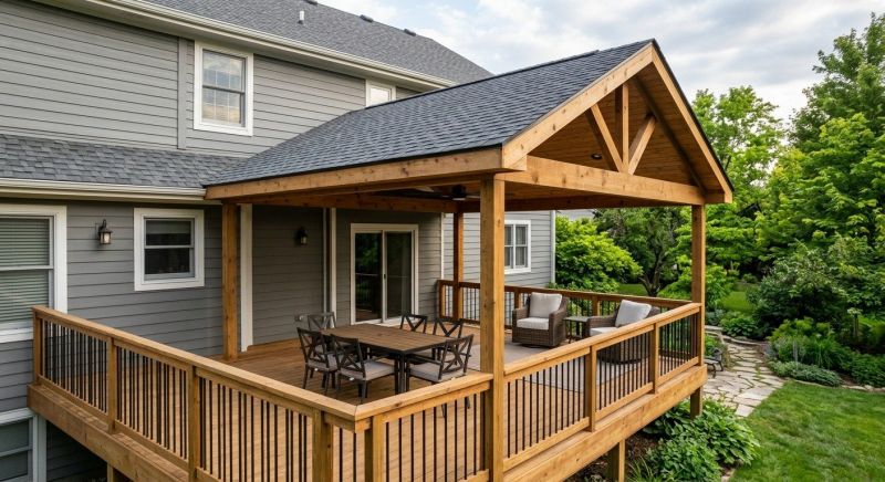 Deck Roof Construction in Cape May County, NJ