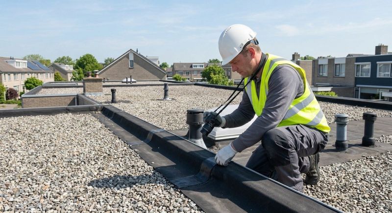 Flat Roof Inspection in Cape May County, NJ