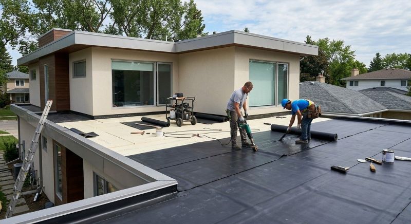 Flat Roof Installation in Milton, DE