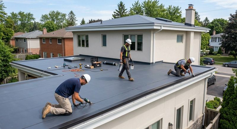 Flat Roof Installation in Stone Harbor, NJ