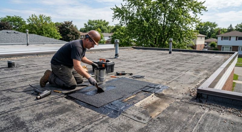 Flat Roof Repair in Dewey Beach, DE