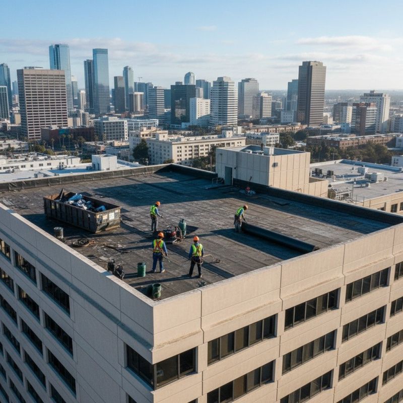 Flat Roof Replacement in Port Elizabeth, NJ