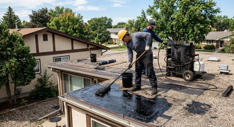 Flat Roof Tar Repair in Cape May County, NJ