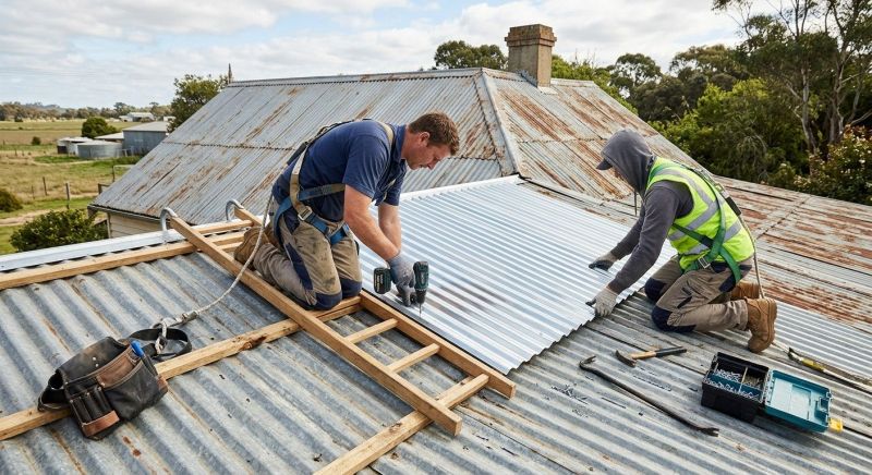 Galvanized Roof Repair in Cape May County, NJ