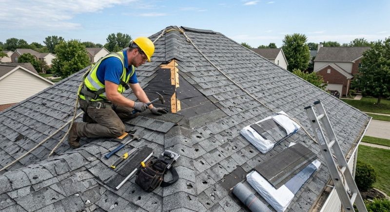 Hail Damage Roof Repair in Cape May County, NJ