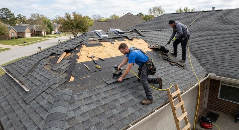 Hail Damage Roof Repair in Cape May County, NJ