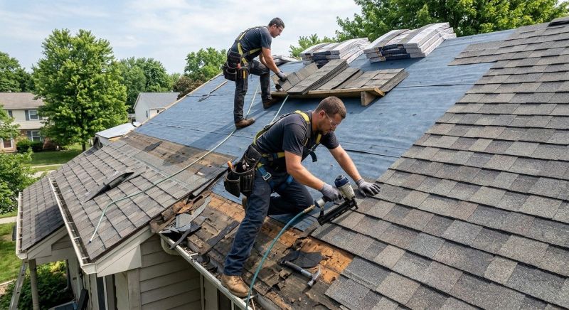 Hip Roof Shingle Replacement in Cape May County, NJ