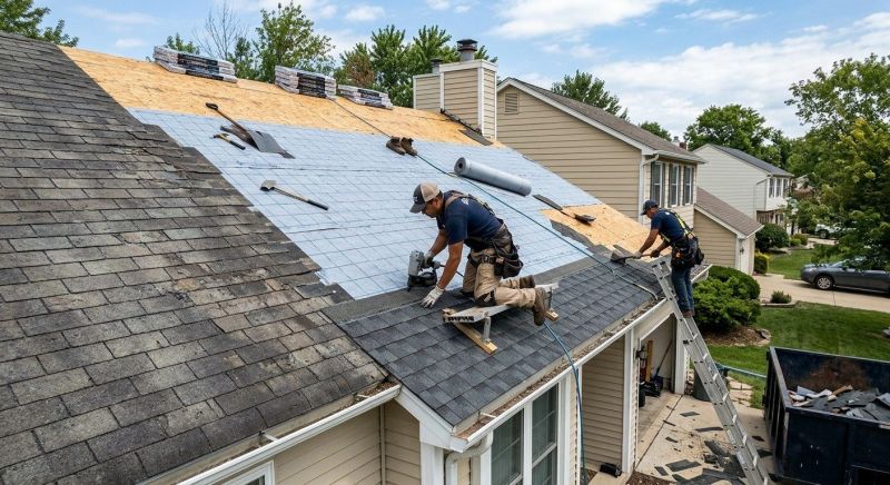 Hip Roof Shingle Replacement in Cape May County, NJ