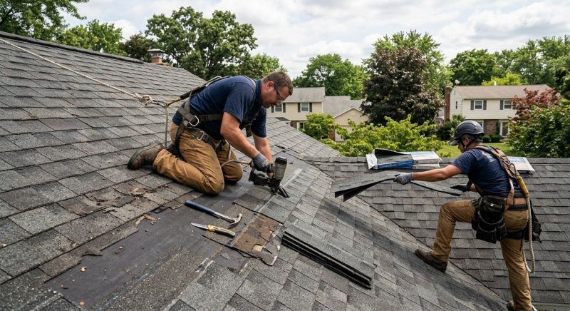 House Roof Repair in Cape May County, NJ