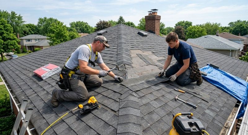 House Roof Repair in Milton, DE