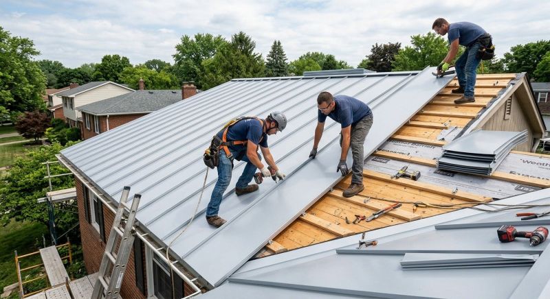 Metal Roof Installation in Cape May County, NJ
